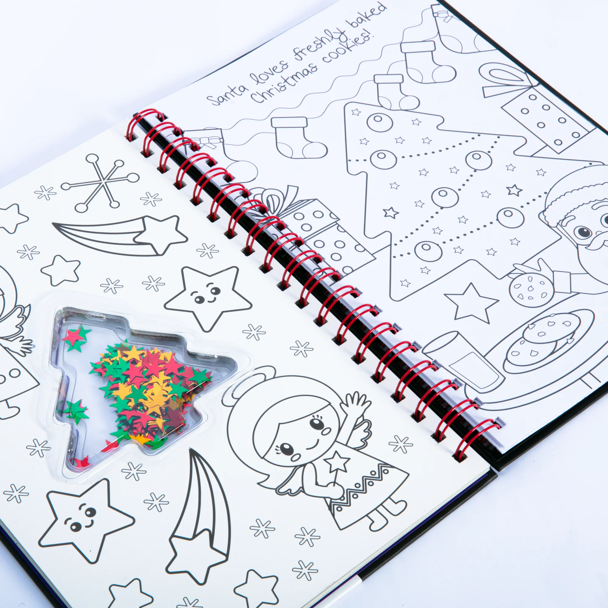 Scratch Art Sparkles I Love Christmas Activity Book - Image 2