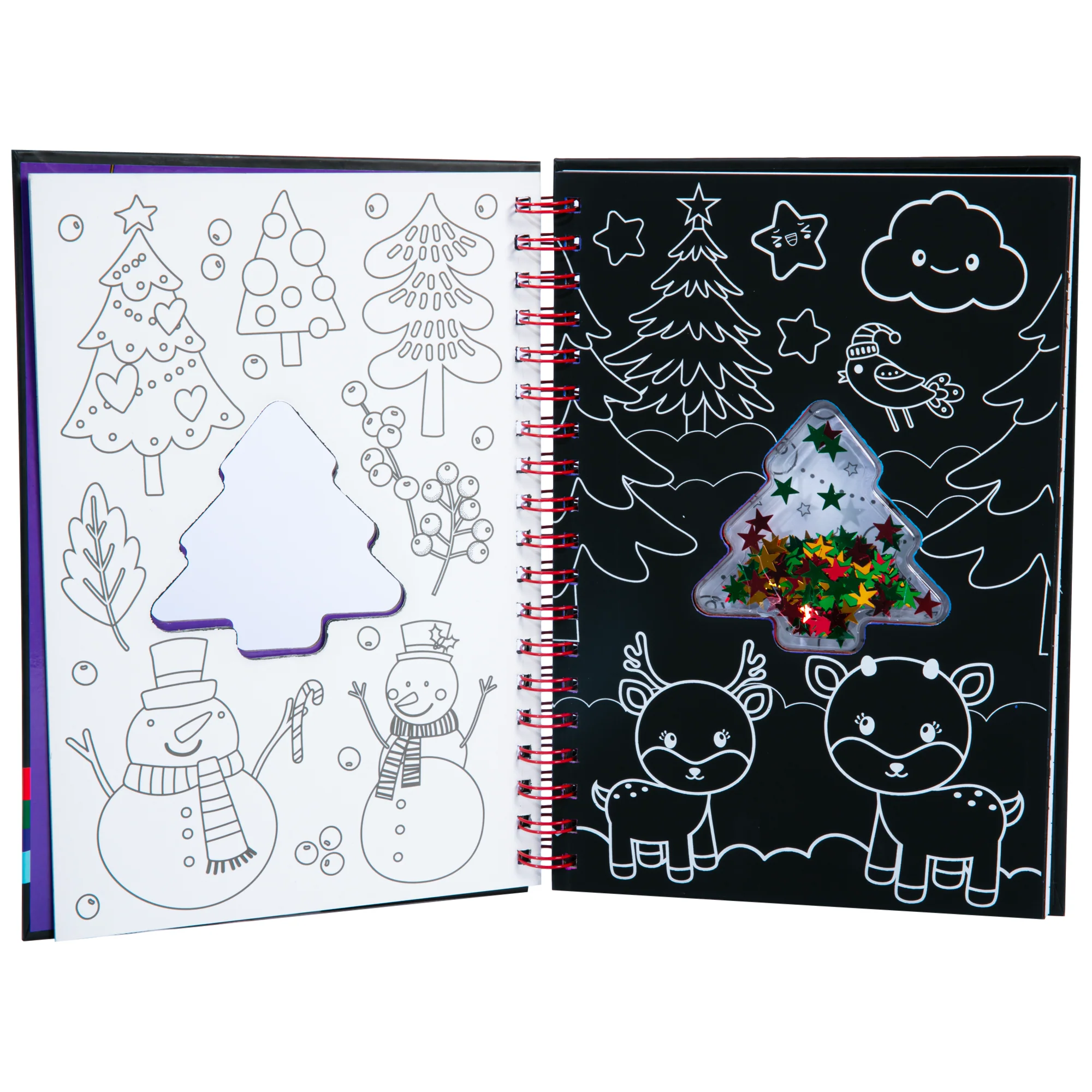 Scratch Art Sparkles I Love Christmas Activity Book - Image 4
