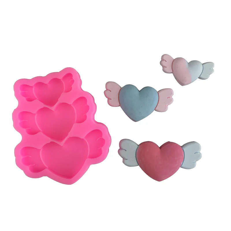 The Clay Studio Love Feather Silicone Mould for Polymer Clay and Resin 9x7.7x1.4cm - Image 5
