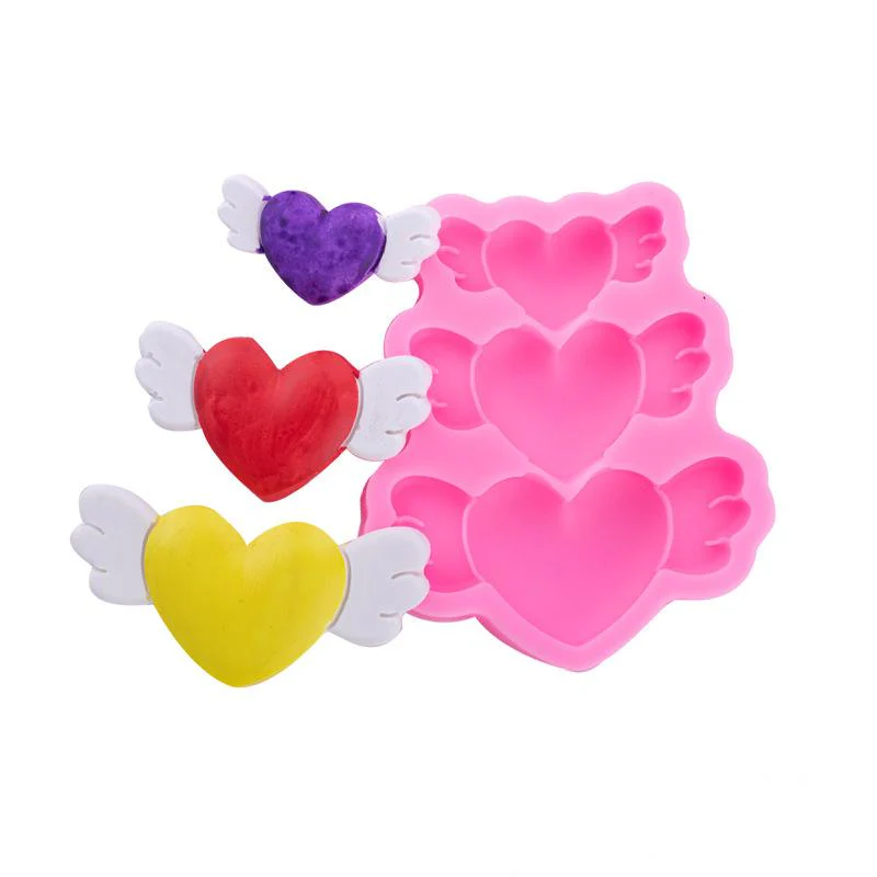 The Clay Studio Love Feather Silicone Mould for Polymer Clay and Resin 9x7.7x1.4cm - Image 6