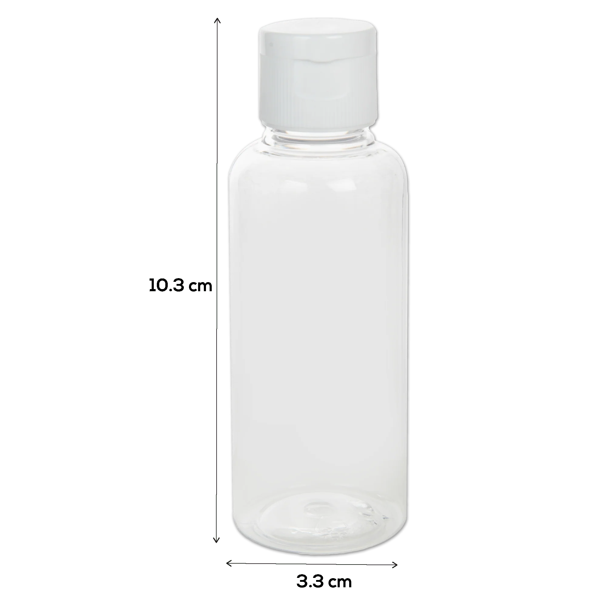 Clear Bottle 3 Piece Pack 70ml - Image 4