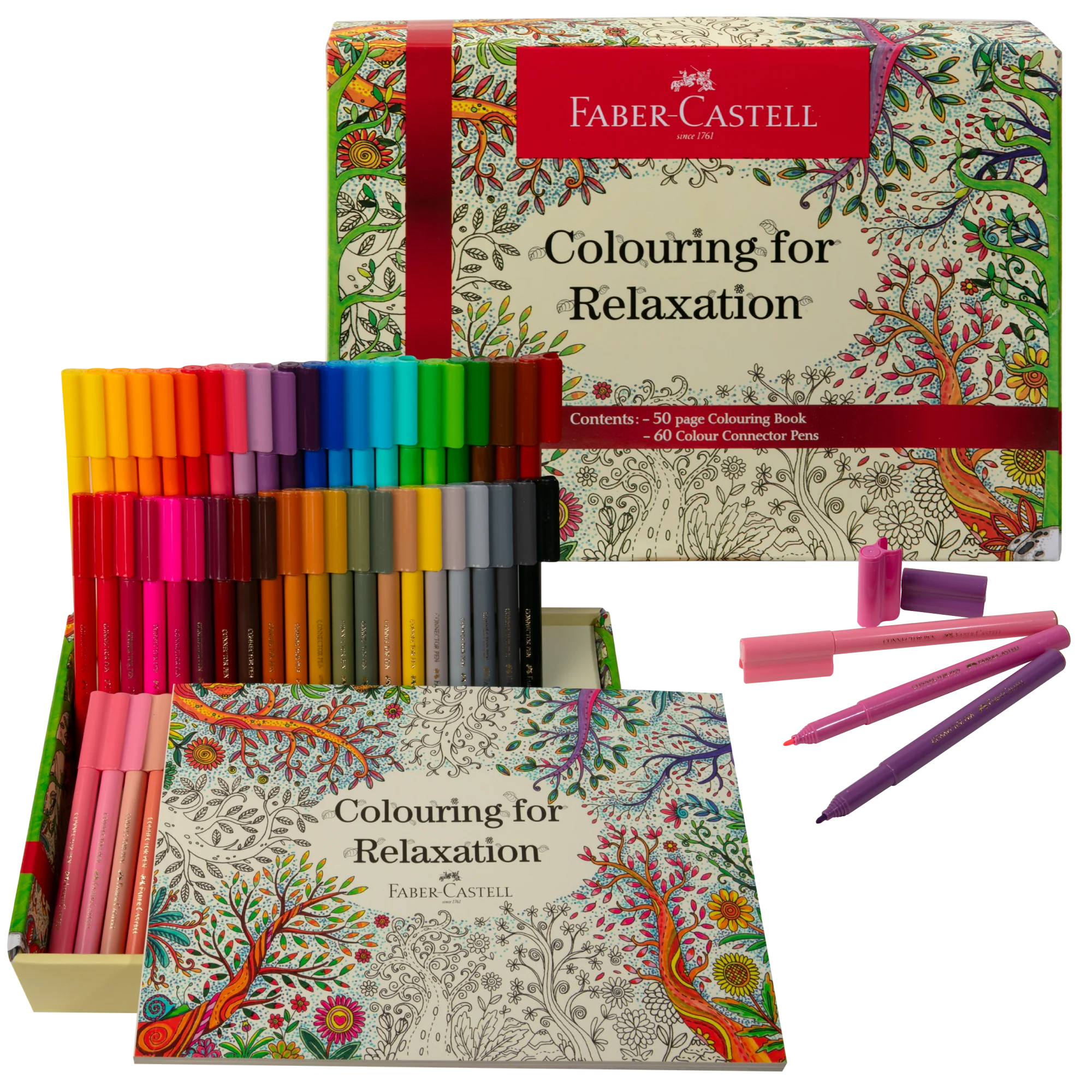 Faber Castell Colouring for Relaxation Gift Set - Image 2