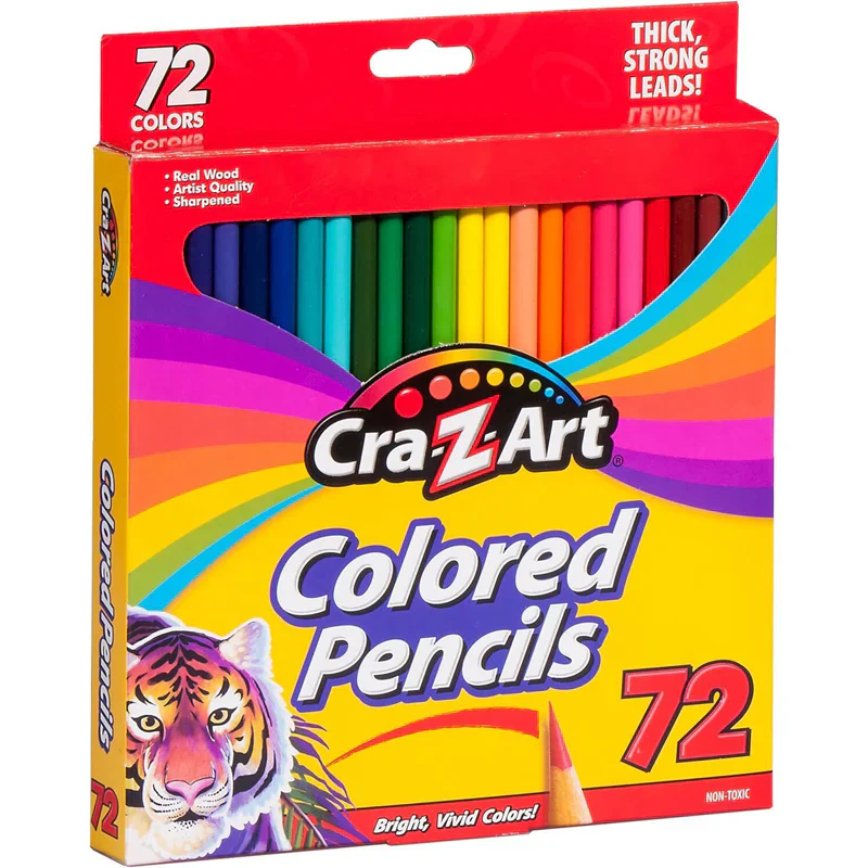 CRA-Z-ART 72 pce Coloured Pencils