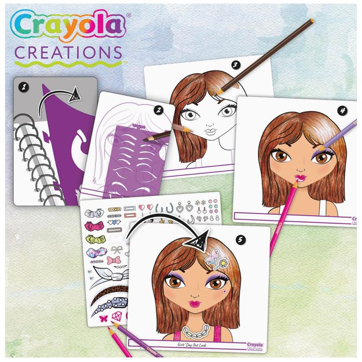 Crayola Creations Make-Up Sketch Set - Image 3
