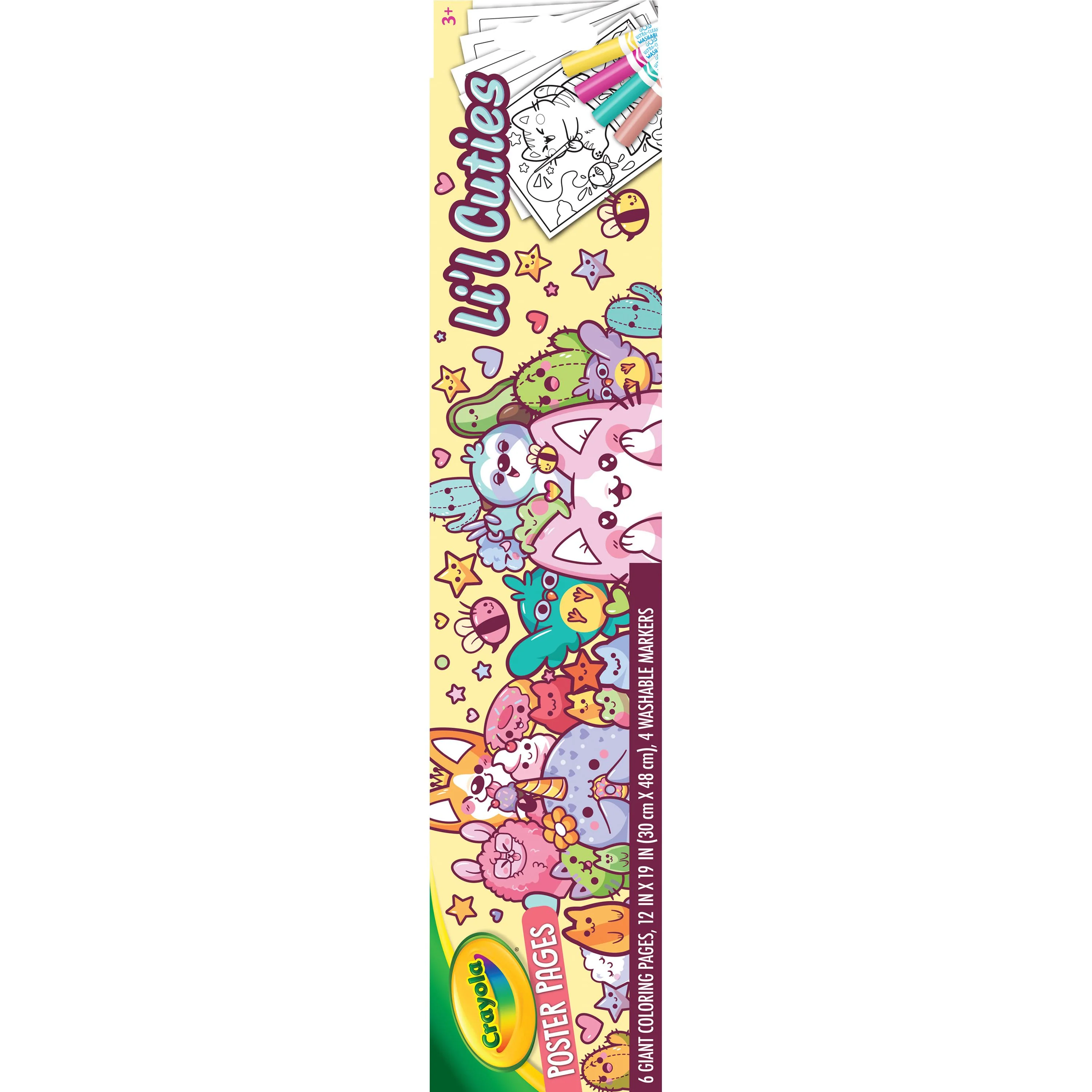 Crayola Poster Pages - Li'l Cuties - Image 2