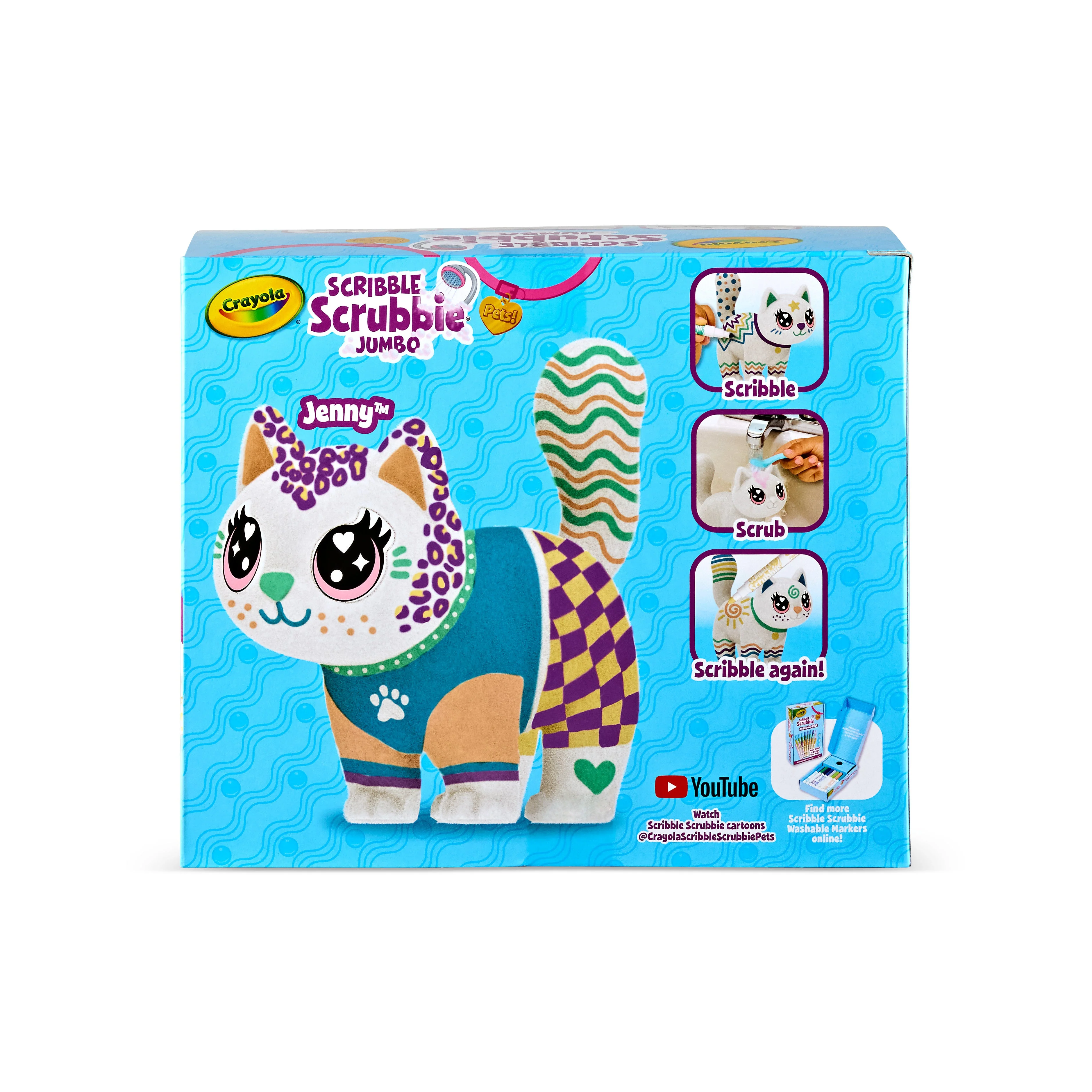 Crayola Scribble Scrubbie Jumbo Pet - Jenny - Image 4