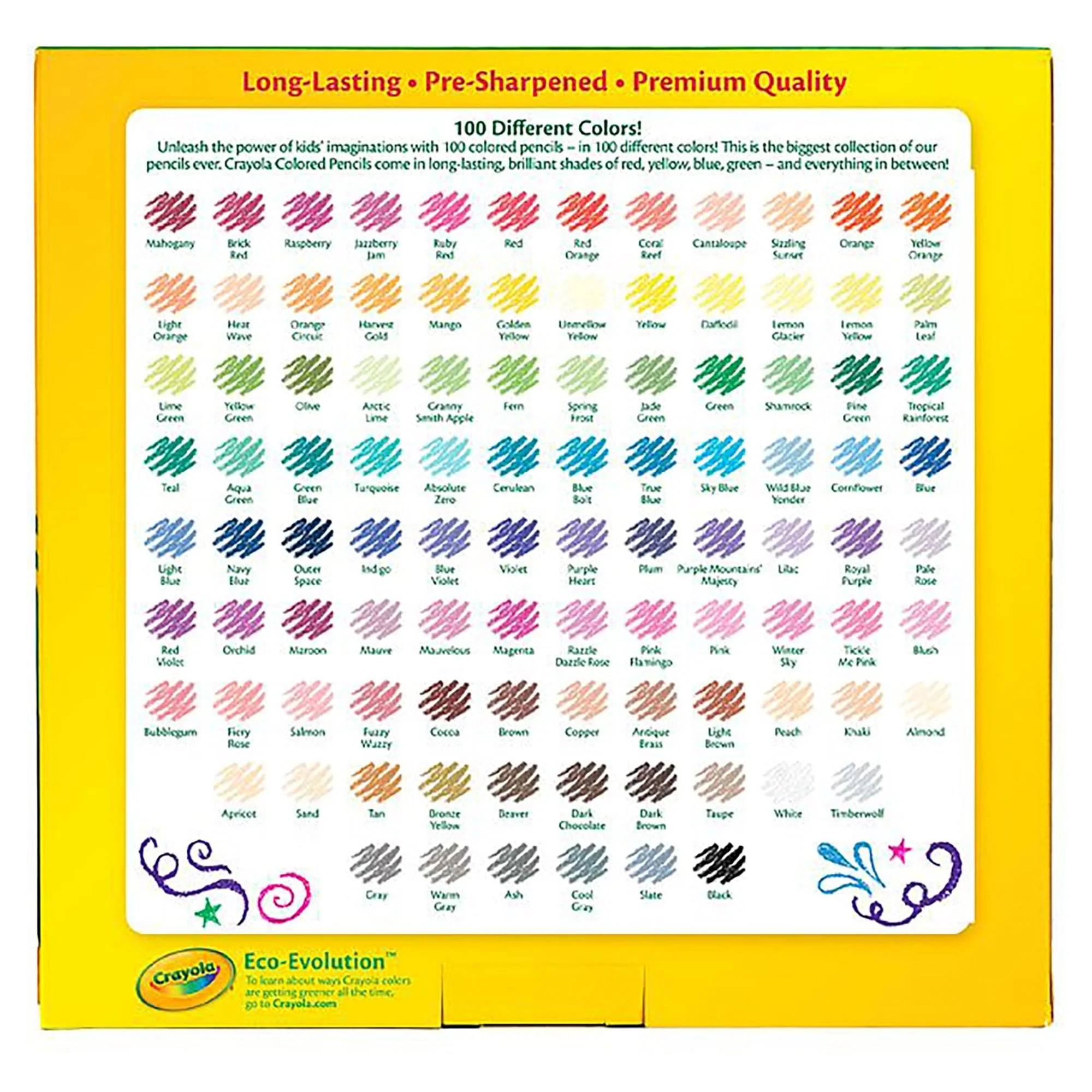 Crayola The Big coloursed Pencils (Pack of 100) - Image 3