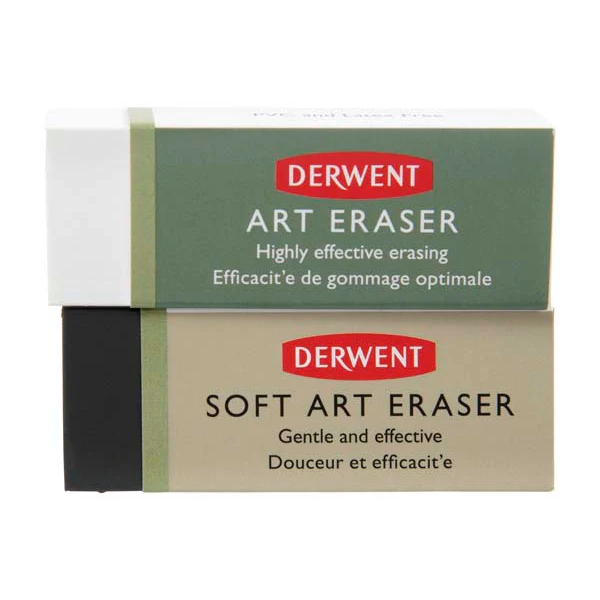 Derwent Dual Eraser Pack, 2pcs - Image 2