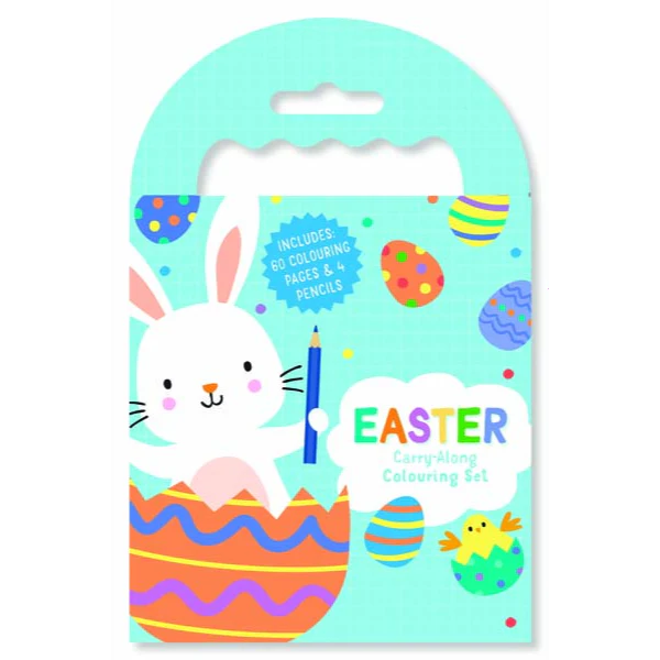 Easter Carry-along Colouring Set with Pencils