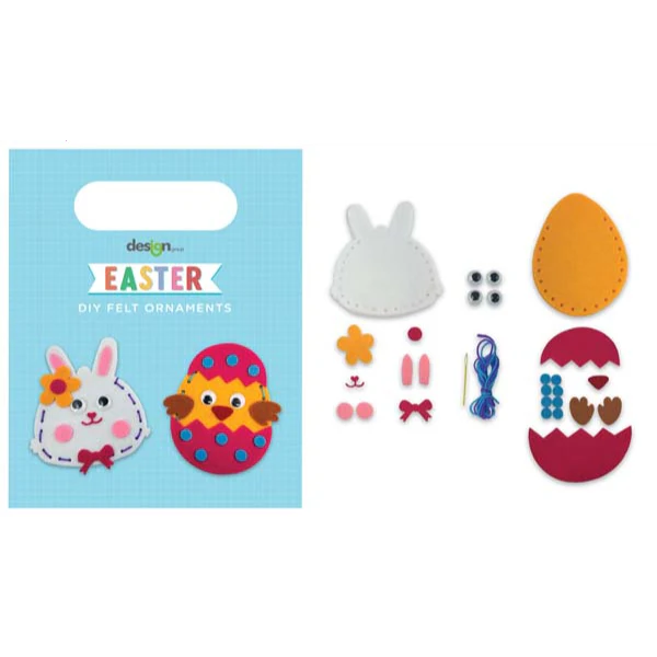 Easter DIY Felt Ornaments Kit
