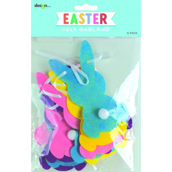 Easter Felt Rabbit Garland
