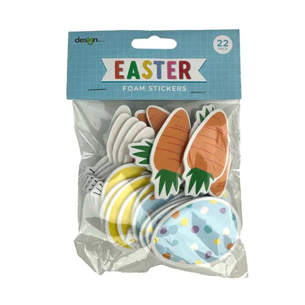 Easter Foam Stickers, Assorted, 22pk - Image 2