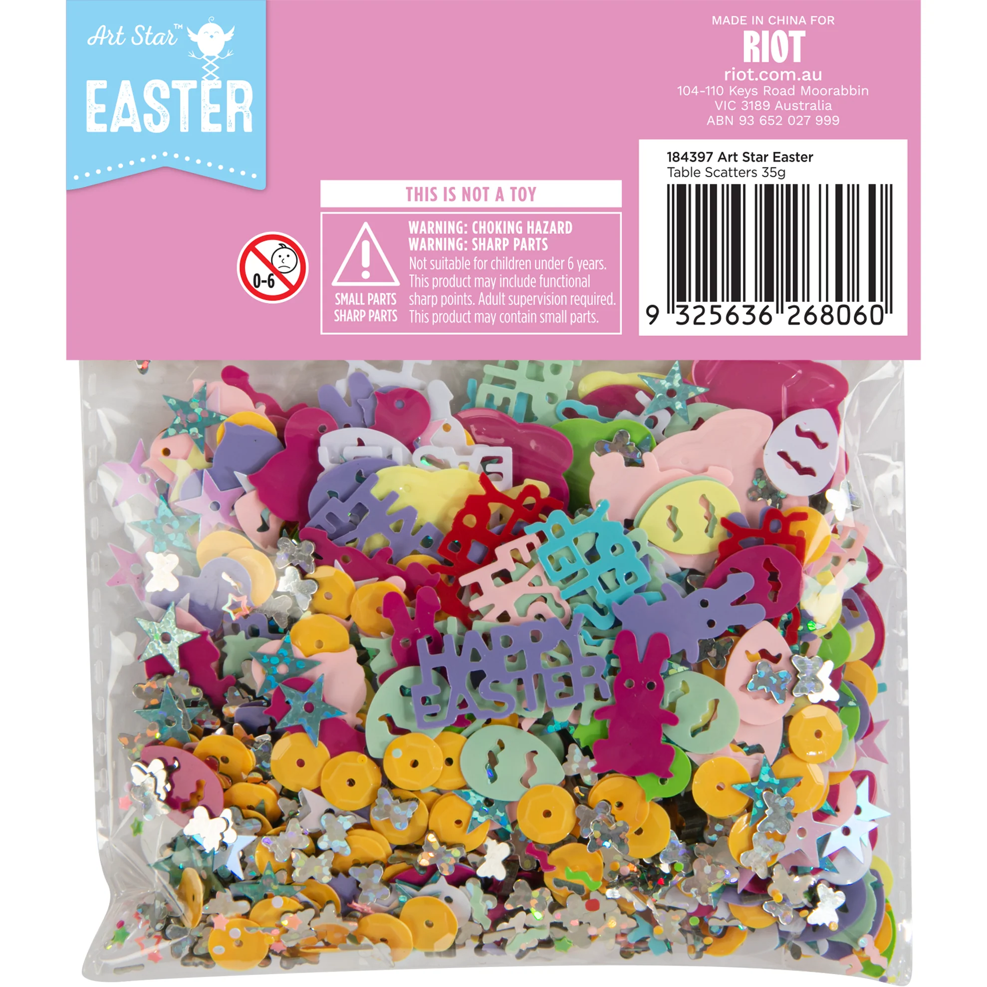 Art Star Easter Table Scatters 30g - Image 3