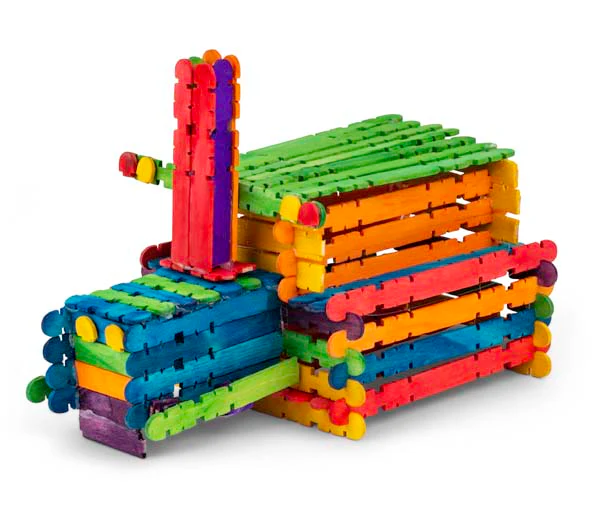 EC Construction Popsticks Coloured Packet 300 - Image 2