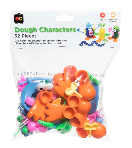 EC Dough Characters, 52pcs