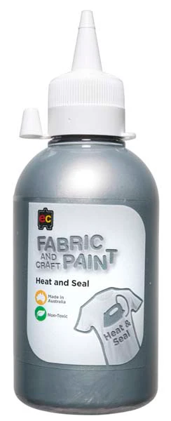 EC Fabric Paint 250mL Silver