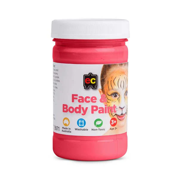 EC Face Paint 175ml jar Bright Pink