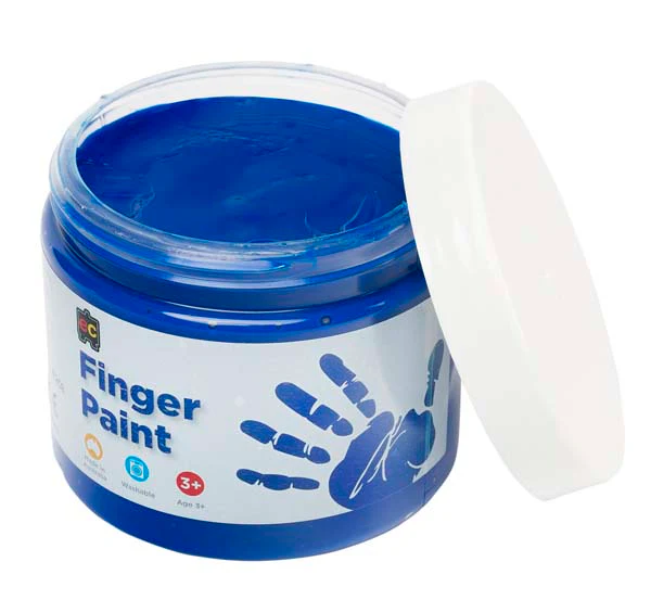 EC Finger Paint 250ml pot - Blue