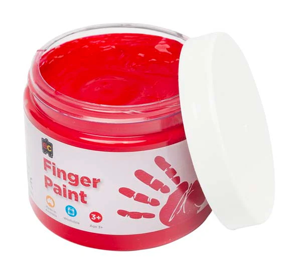 EC Finger Paint 250ml pot - Red