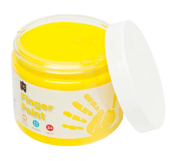 EC Finger Paint 250ml pot - Yellow