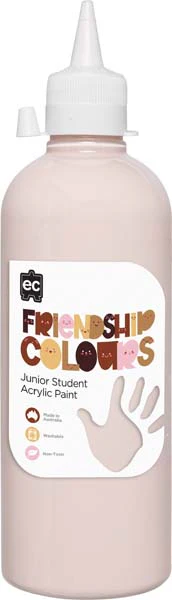 EC Friendship Colours Paint - Peach 500ml