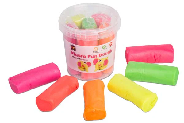 EC Fun Dough, Fluoro Colours, 900g