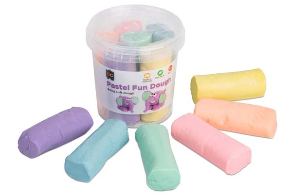 EC Fun Dough, Pastel Colours, 900g