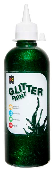EC Glitter Paint - Green 500ml
