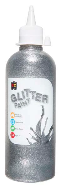 EC Glitter Paint - Silver 500ml