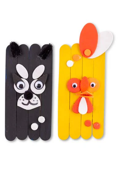 EC Jumbo Popsticks Coloured Packet 200 - Image 2