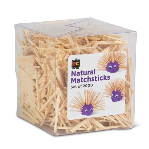 EC Matchsticks Natural Packet 2000