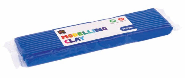 EC Modelling Clay,  Dark Blue, 500g - Image 3