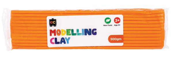 EC Modelling Clay, Orange, 500g