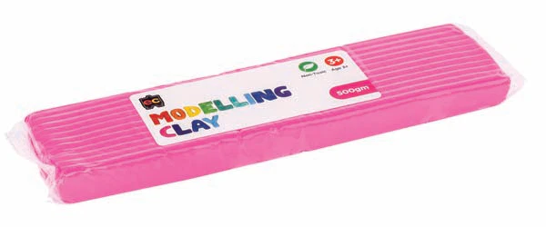 EC Modelling Clay, Pink, 500g - Image 3