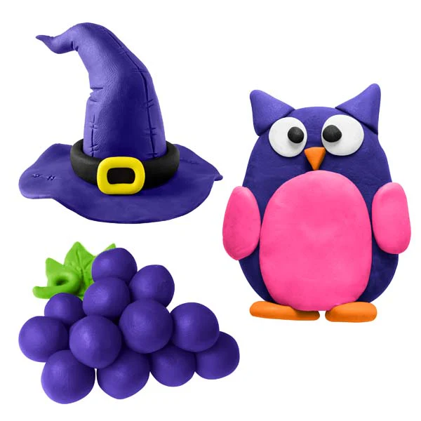 EC Modelling Clay, Purple, 500g - Image 2
