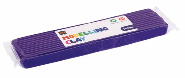 EC Modelling Clay, Purple, 500g - Image 3