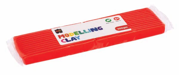 EC Modelling Clay, Red, 500g - Image 3