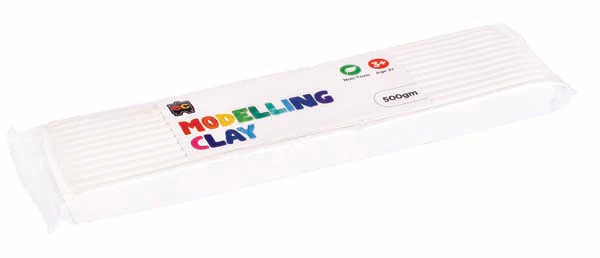 EC Modelling Clay, White, 500g - Image 3