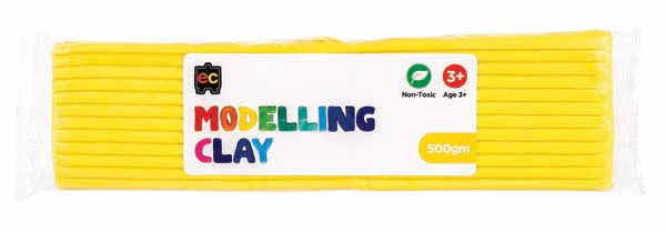 EC Modelling Clay, Yellow, 500g