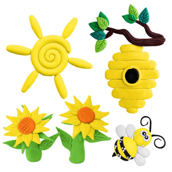 EC Modelling Clay, Yellow, 500g - Image 2