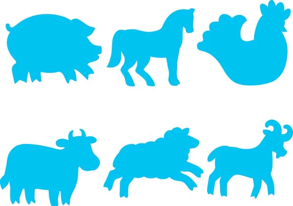 EC Paint & Dough Stampers Farm Animals, Set 6 - Image 3