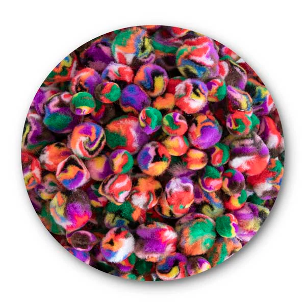 EC Pom Poms Rainbow Packet 300 - Image 3
