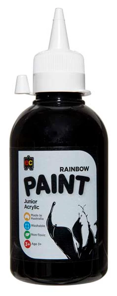EC Rainbow Paint 250mL Black