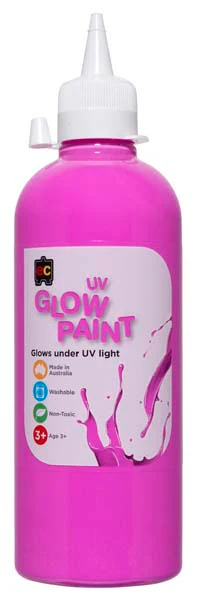 EC UV Glow Paint 500 ml - Magenta