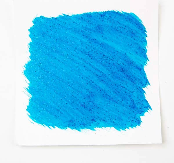 EC Washable Glitter Watercolour 250ml Blue - Image 2
