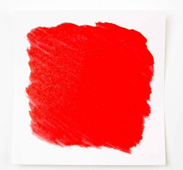 EC Washable Glitter Watercolour 250ml Red - Image 2