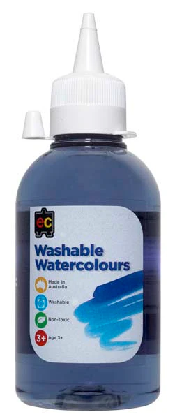 EC Washable Watercolours 250mL Green - Image 2