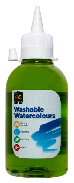 EC Washable Watercolours 250mL Lime