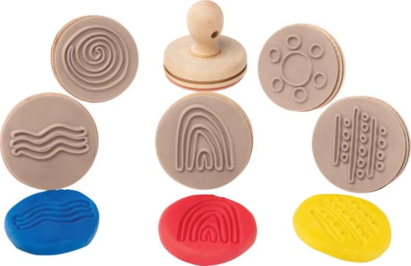 EC Wooden Dough Stamps - Indigenous Nature, Set 6 - Image 2