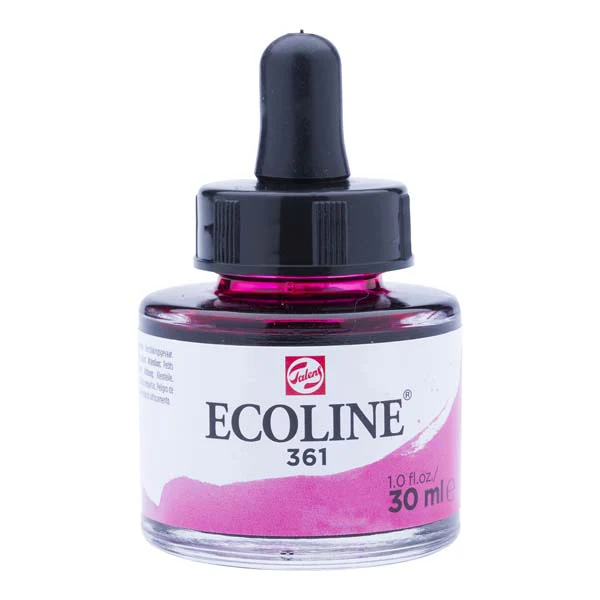 Ecoline Liquid Watercolour Ink, 30ml - 361 - Light Rose